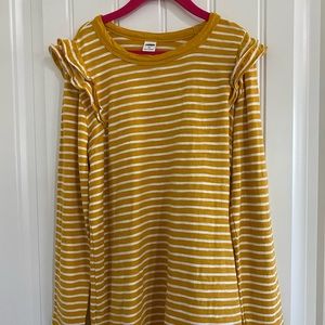 Old Navy Girls Long Sleeve Shirt - Ruffle Sleeve Detail - Size XS